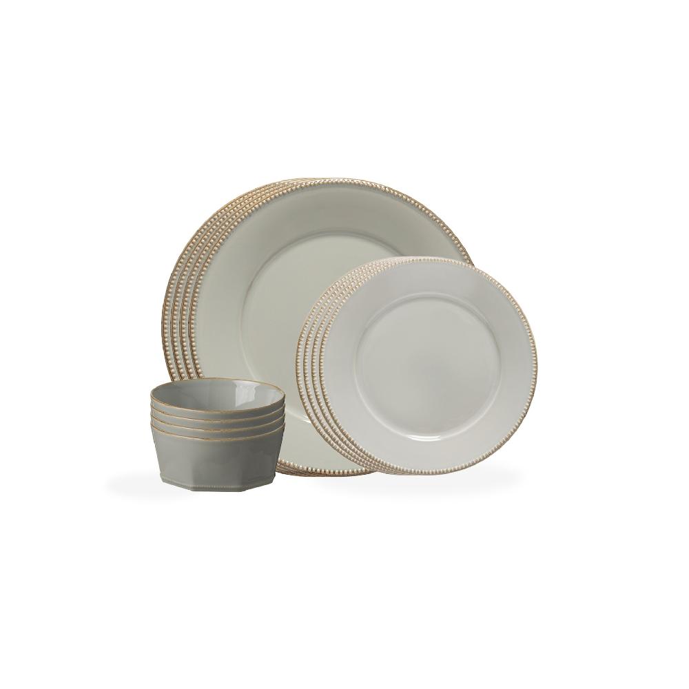 Costa Nova 12-piece Dinnerware Set With Bowl Luzia