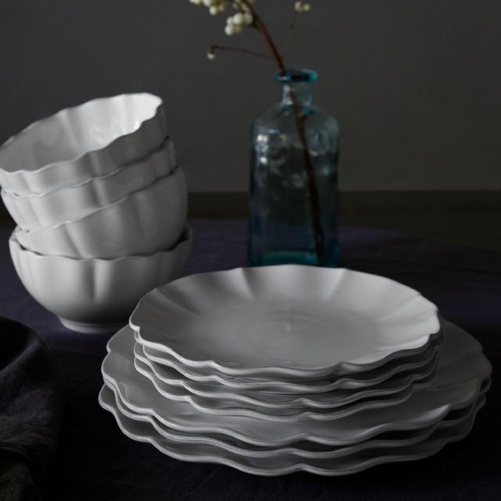 Costa Nova 12-piece Dinnerware Set With Bowl Rosa