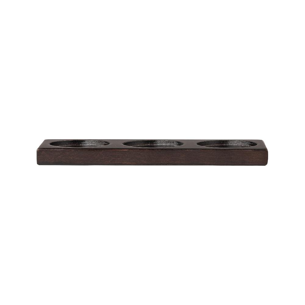 Costa Nova 3-Section Rectangular Wood Tray Nótos
