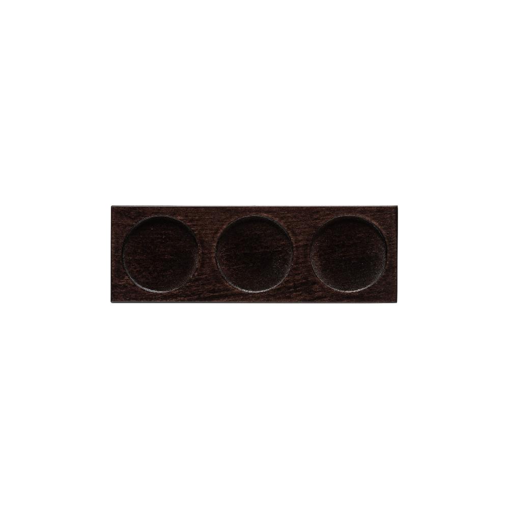 costa nova 3-Section Rectangular Wood Tray Nótos