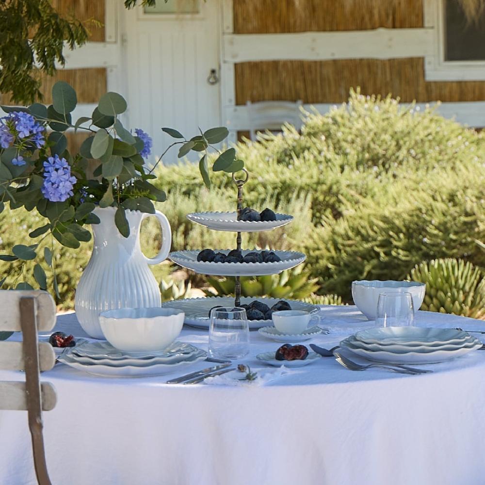 Costa Nova 3-Stage Centerpiece Pearl