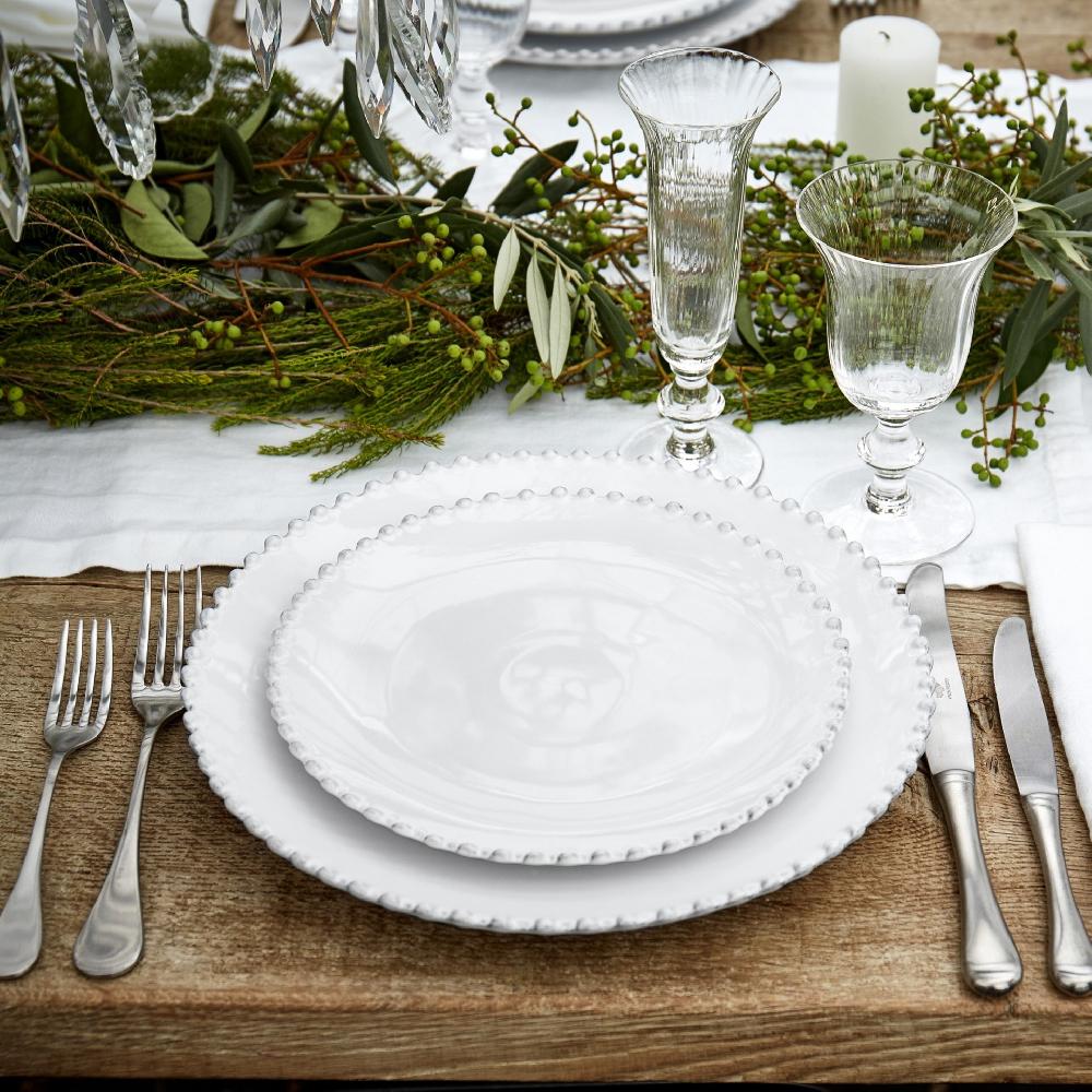 Costa Nova 30-piece Dinnerware Set Pearl