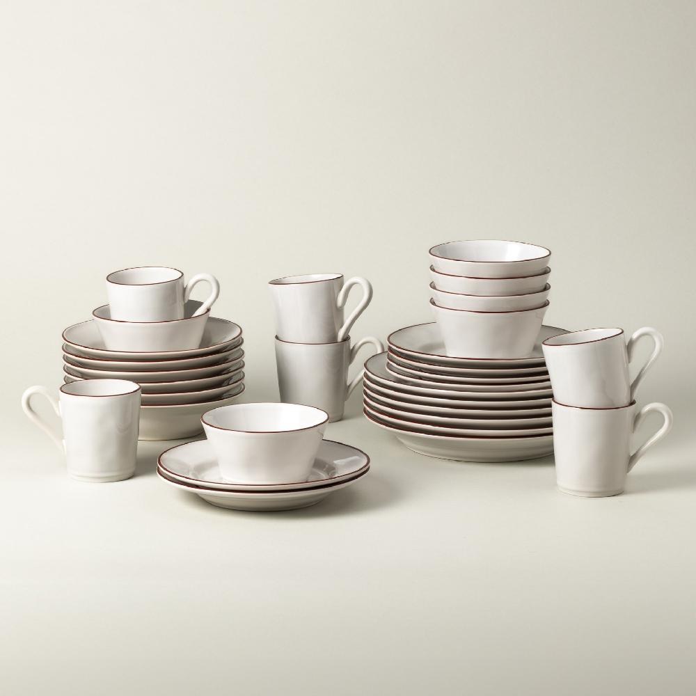 costa nova 30-piece Dinnerware Set with Mug Beja