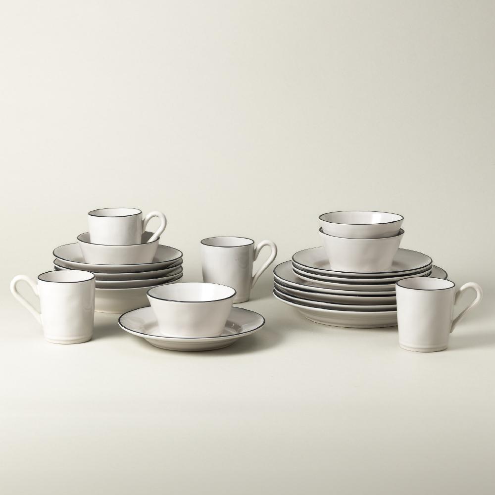 costa nova 30-piece Dinnerware Set with Mug Beja