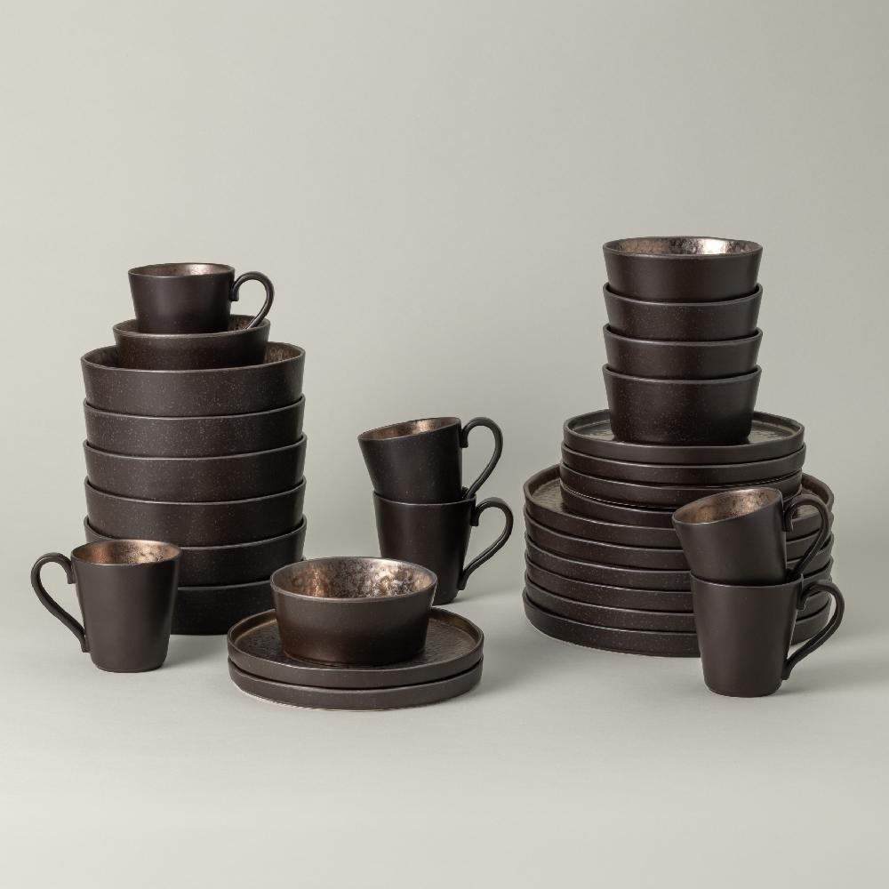 costa nova 30-piece Dinnerware Set with Mug Lagoa