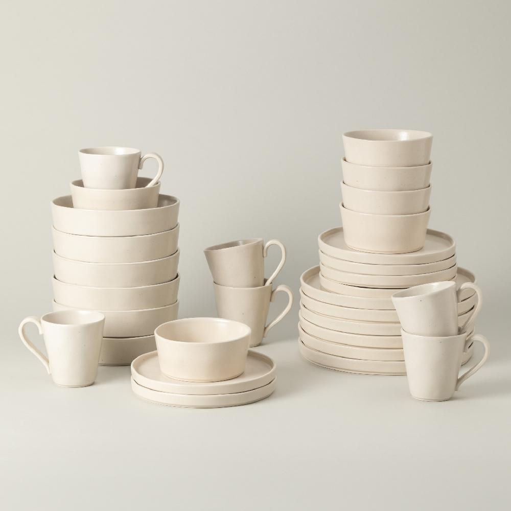costa nova 30-piece Dinnerware Set with Mug Lagoa