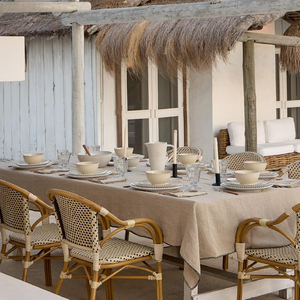 Costa Nova 30-piece Dinnerware Set With Mug Pearl