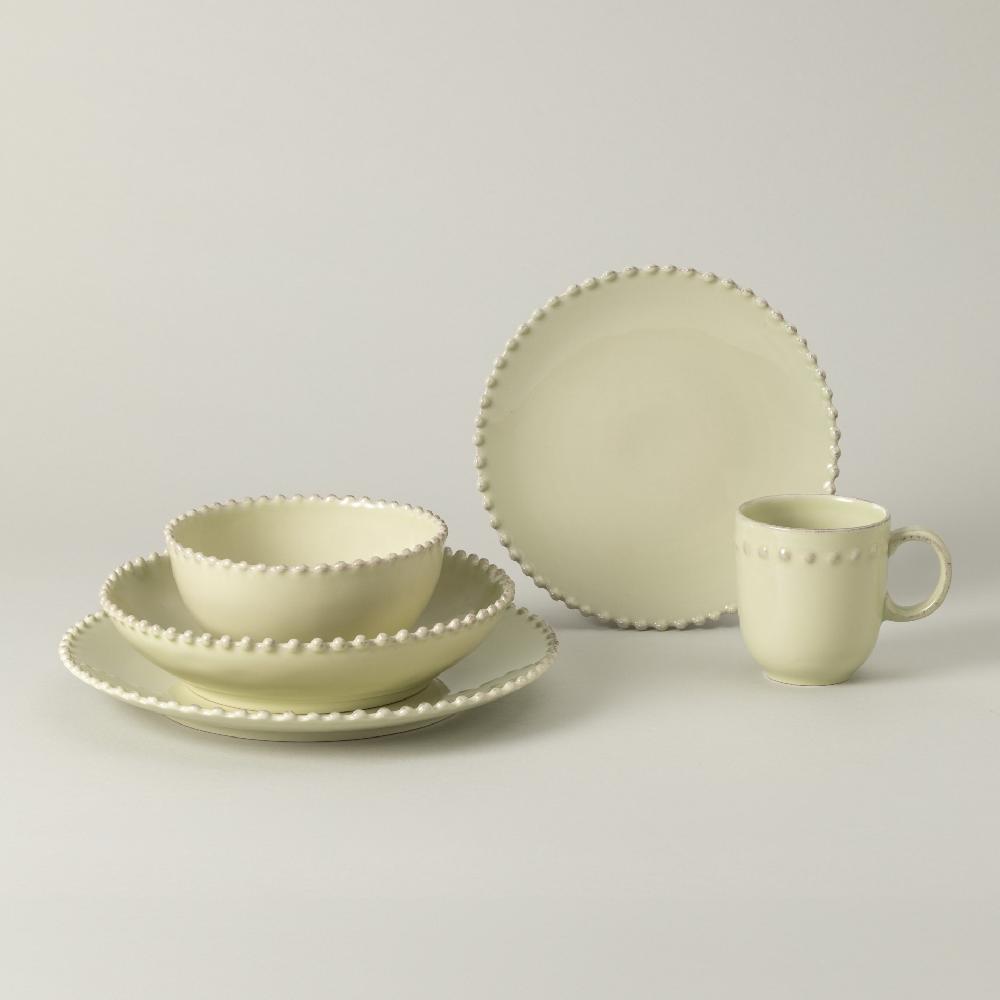 costa nova 5-piece Dinnerware Set Pearl