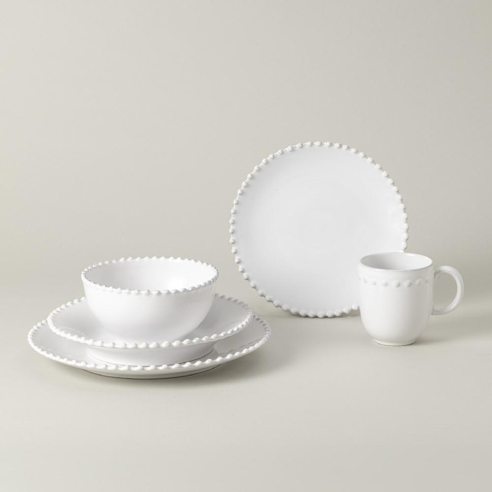 costa nova 5-piece Dinnerware Set Pearl