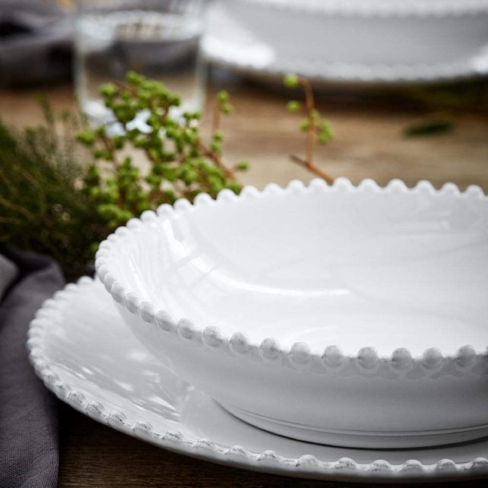 Costa Nova 5-piece Dinnerware Set Pearl