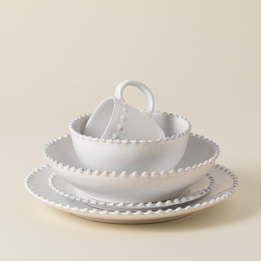 Costa Nova 5-piece Dinnerware Set Pearl