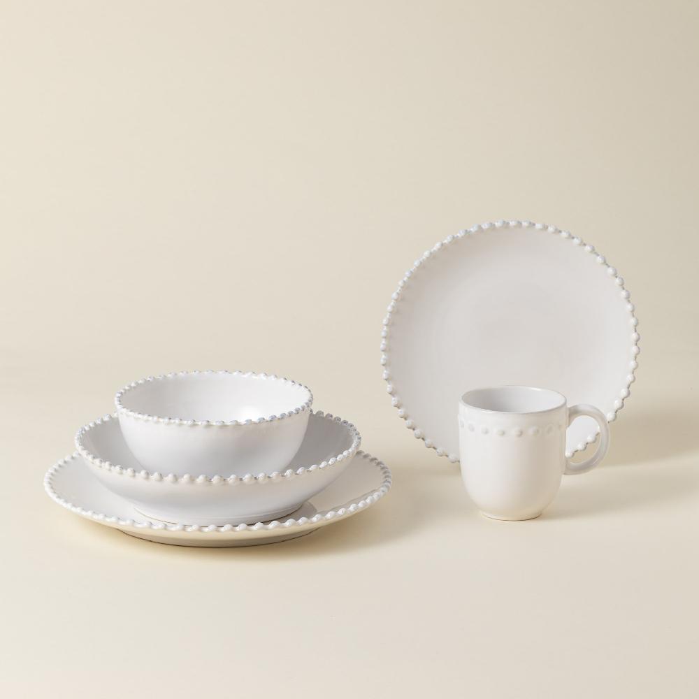 costa nova 5-piece Dinnerware Set Pearl