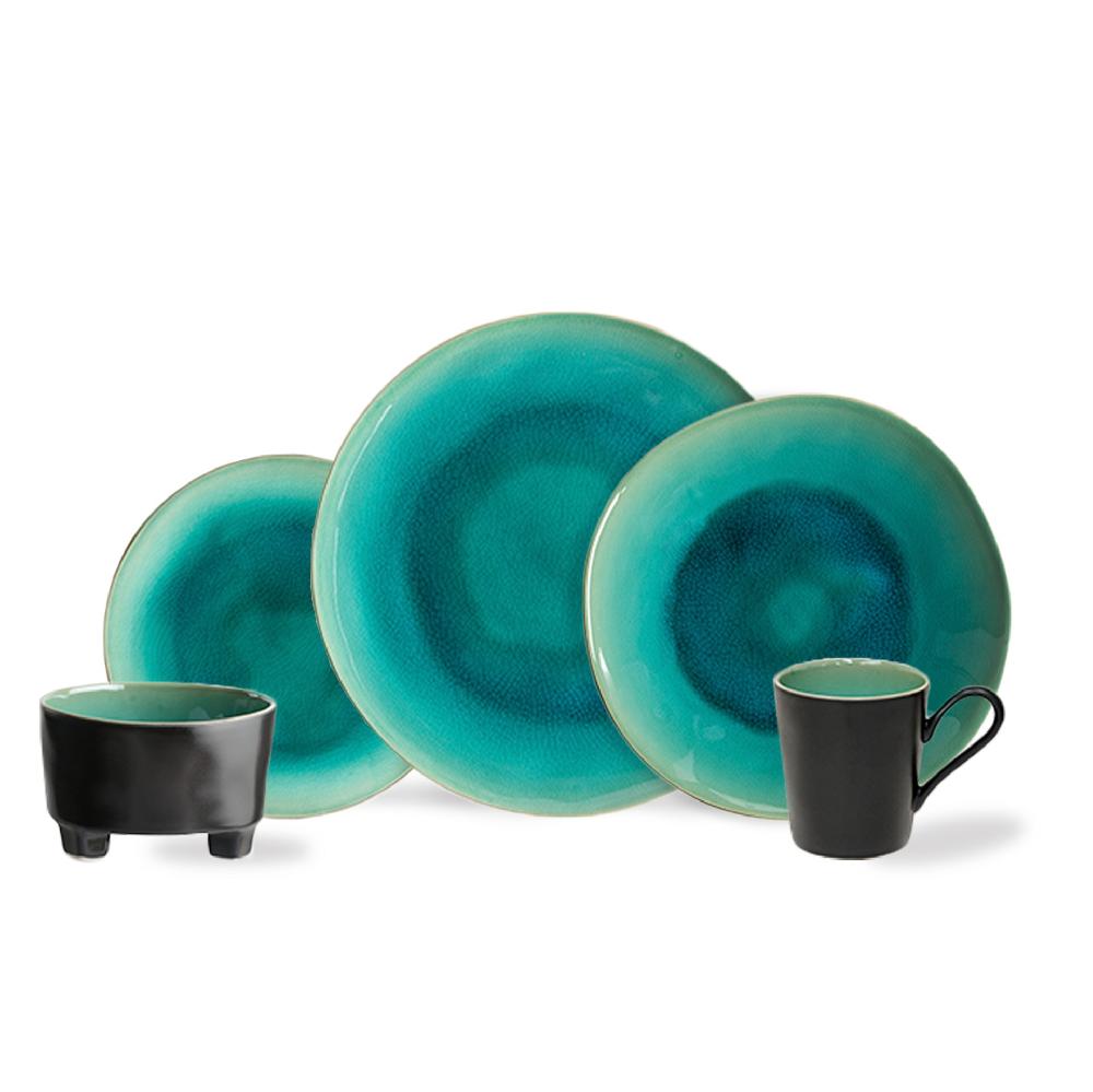 Costa Nova 5-piece Dinnerware Set Riviera