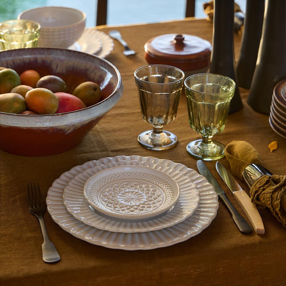 Costa Nova Appetizer Plate Cristal