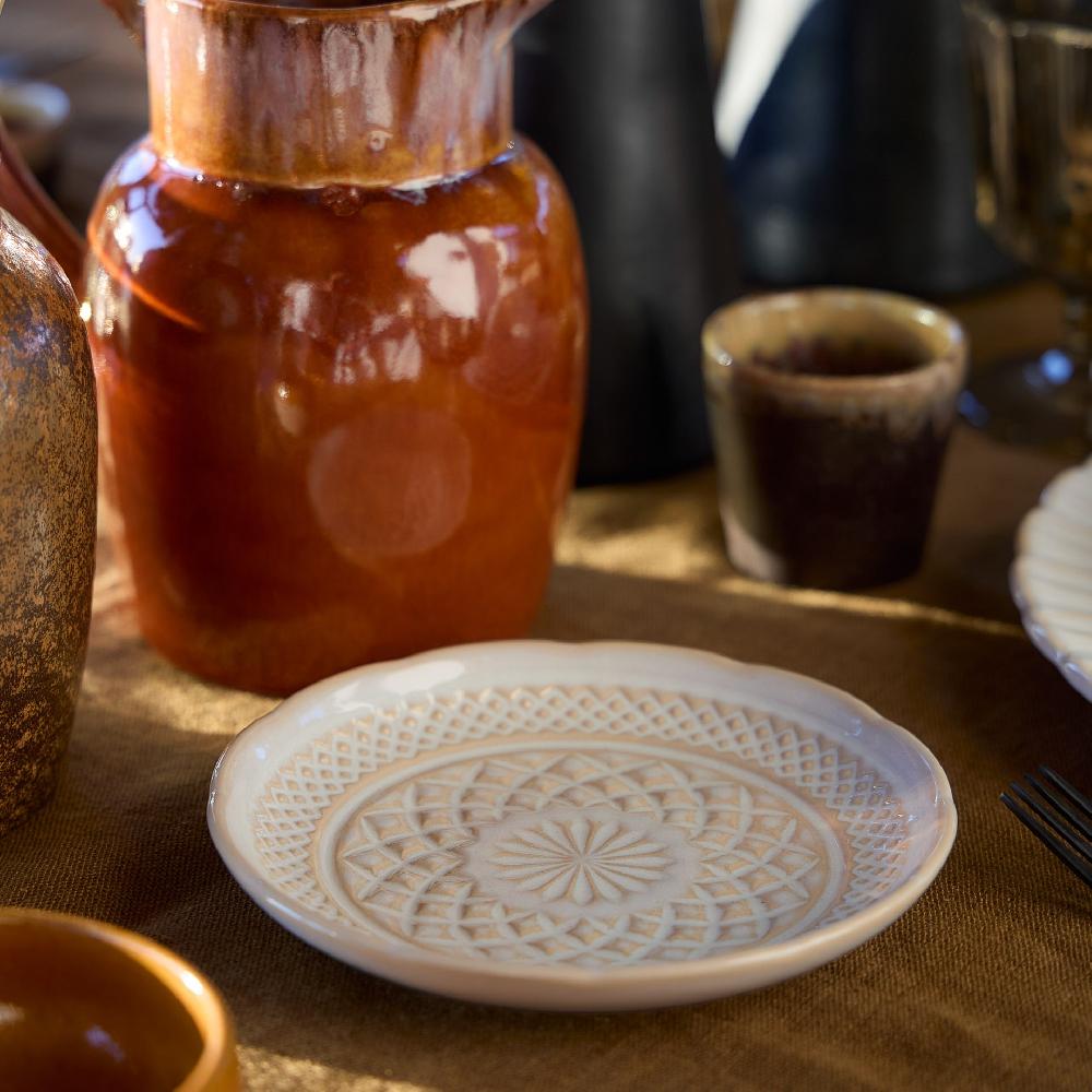 Costa Nova Appetizer Plate Cristal