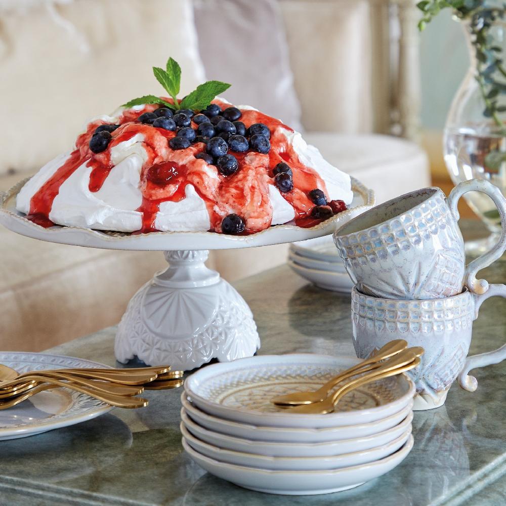 Costa Nova Bread Plate Cristal