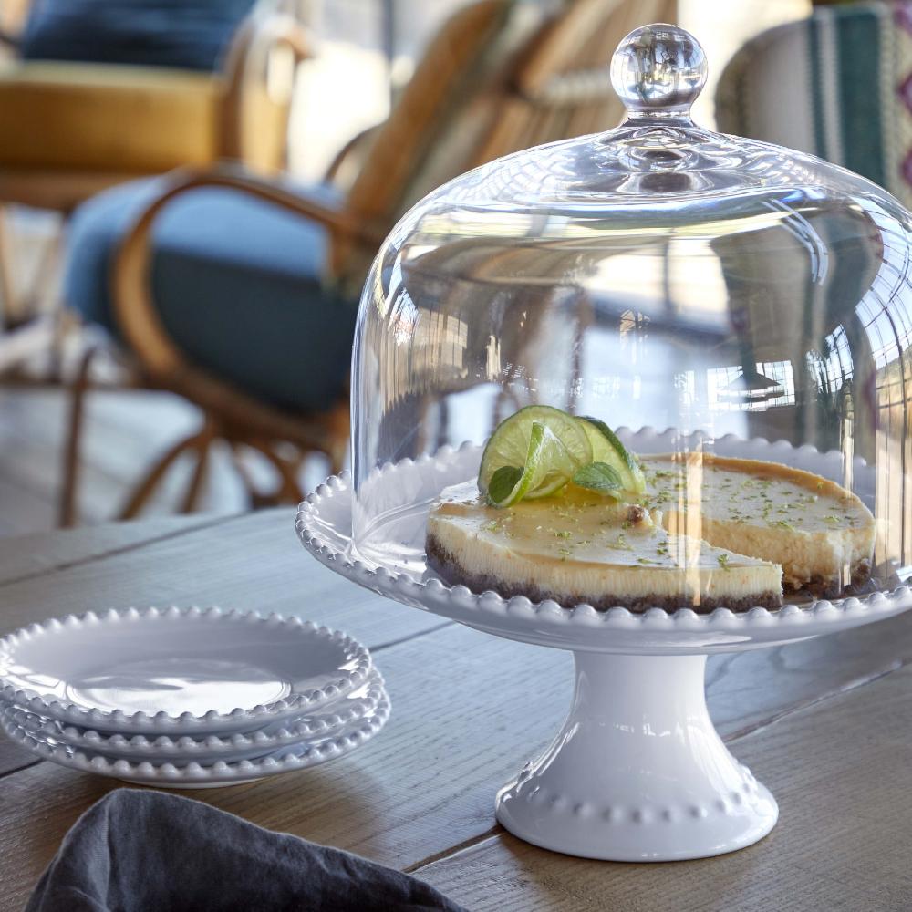 Costa Nova Bread Plate Pearl