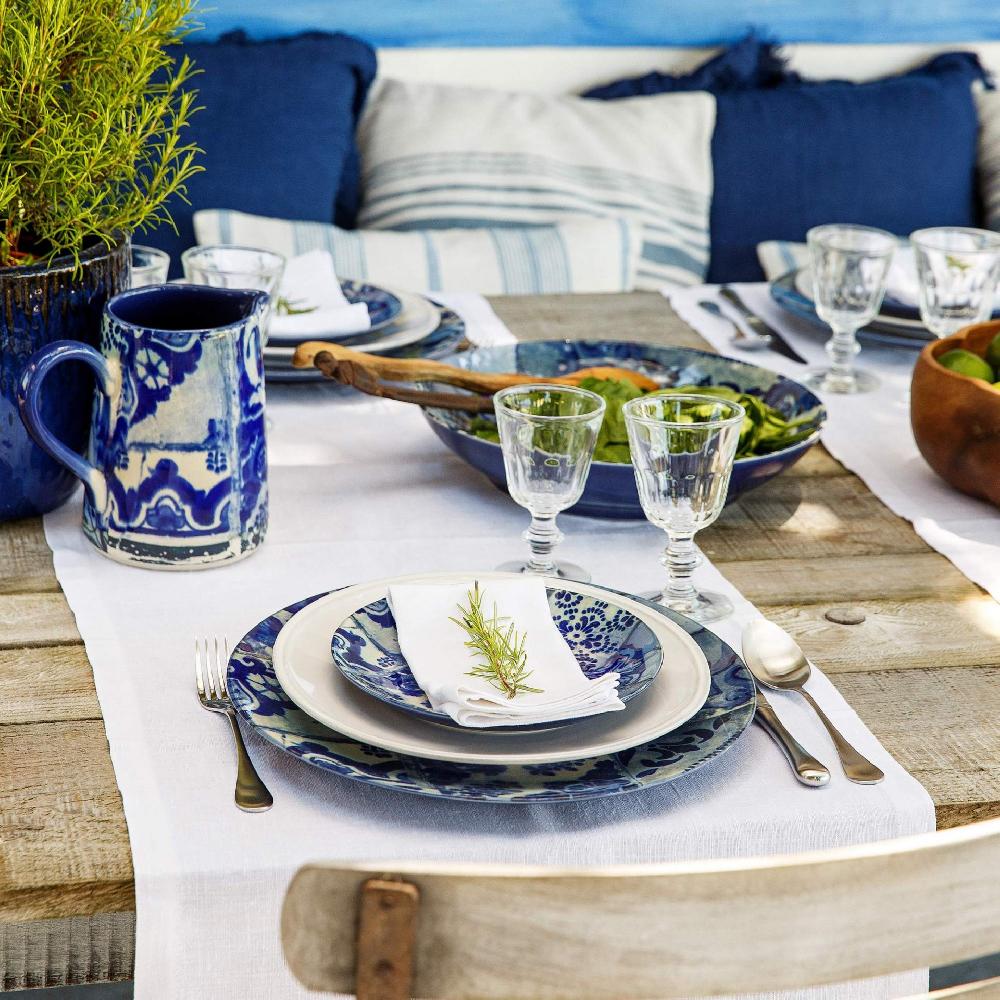 Costa Nova Charger Plate / Platter Lisboa