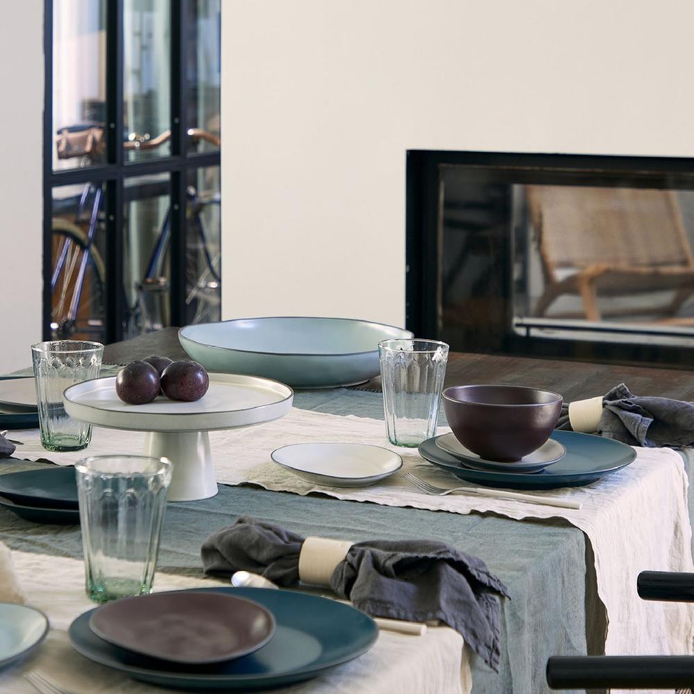 Costa Nova Dinner Plate Stacked Organic