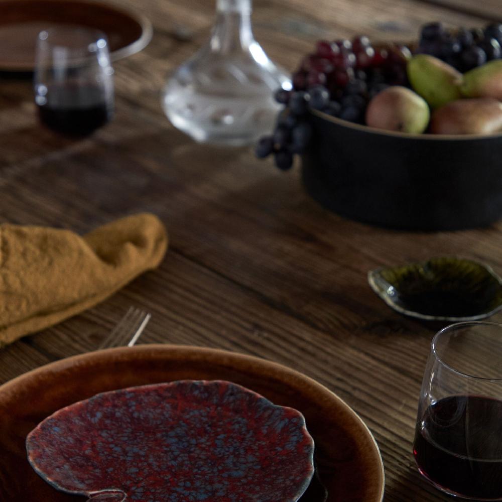 Costa Nova Dip Dish Leaf Riviera