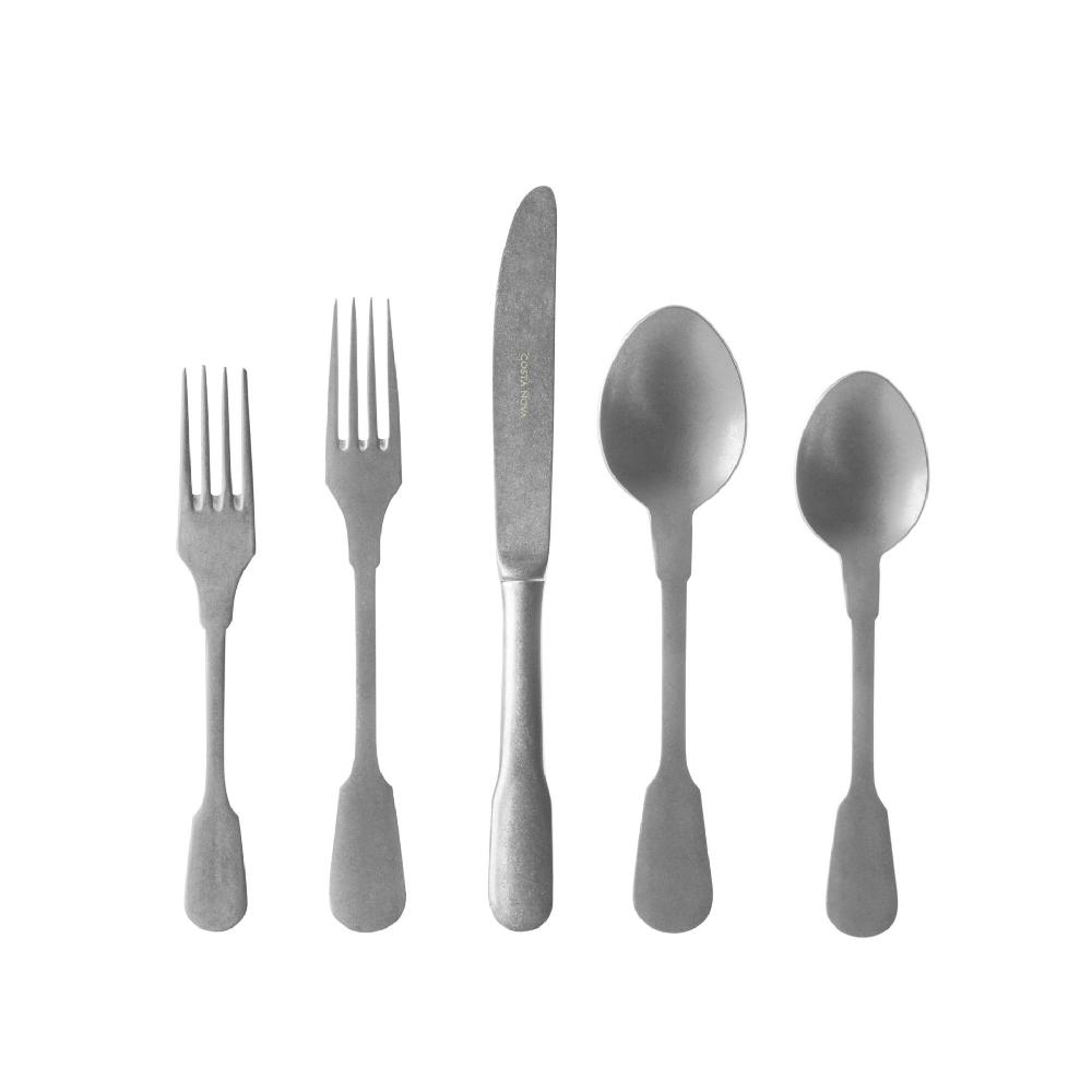 costa nova Flatware 5 Pieces Set Saga