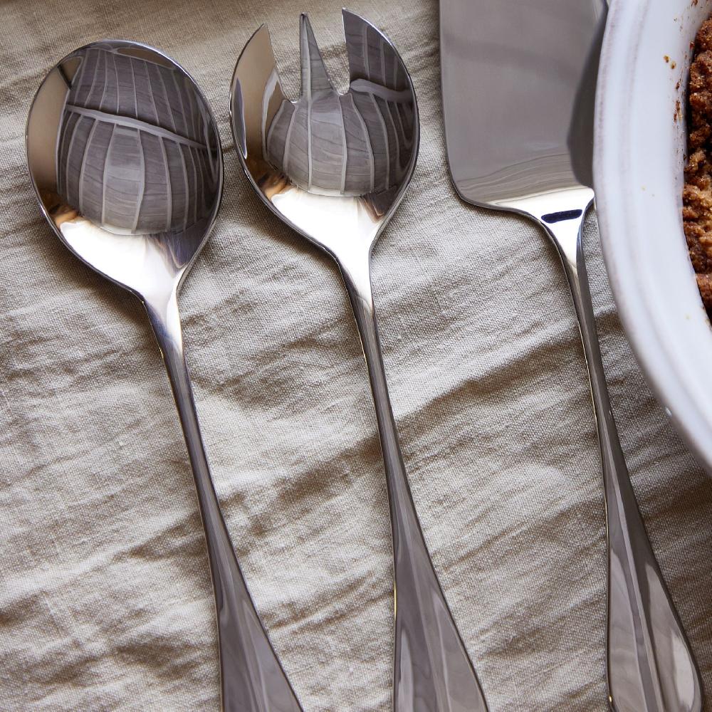 Costa Nova Flatware Salad Serving 2 Pieces Set Nau