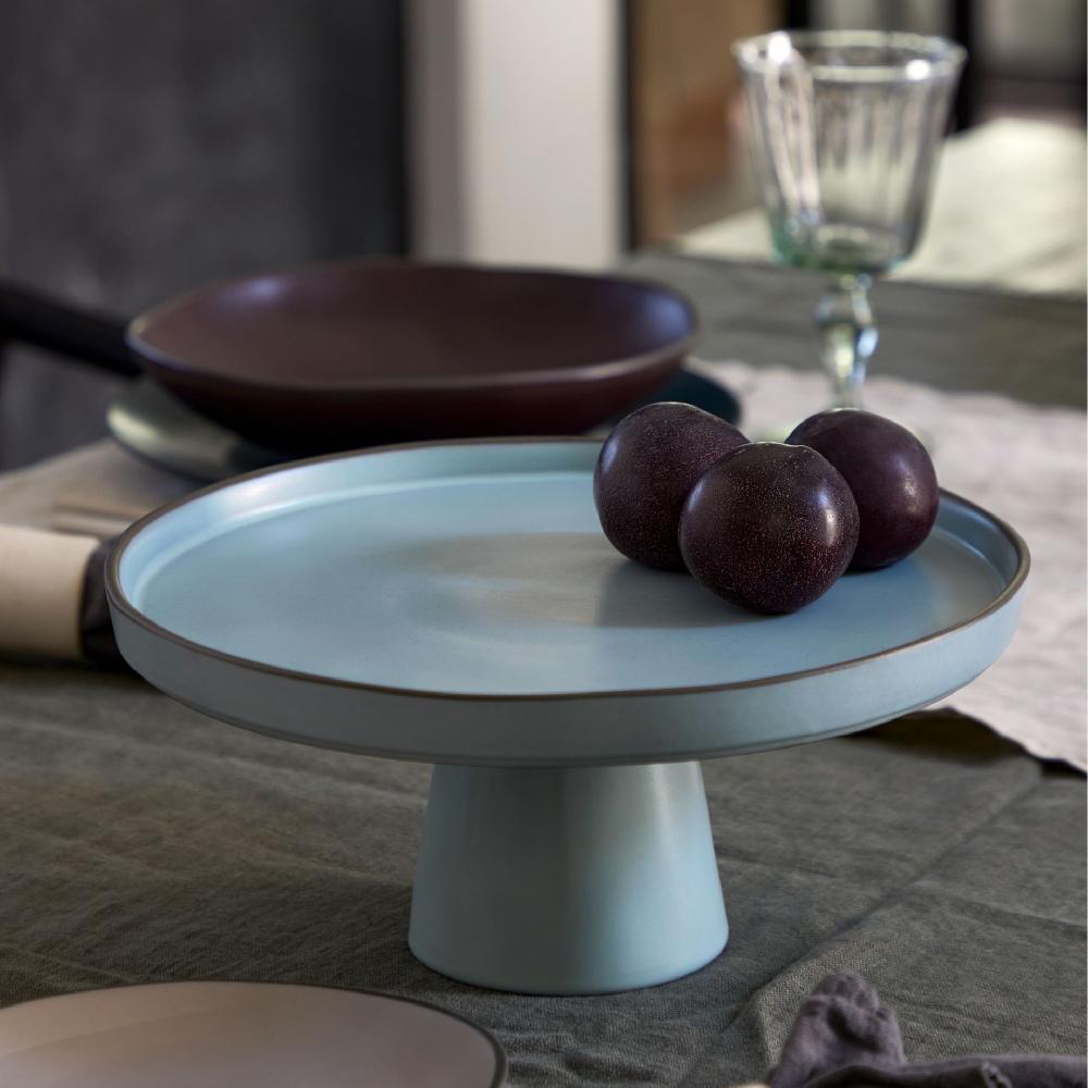 costa nova Footed Plate Stacked Organic costa nova Footed Plate Stacked Organic