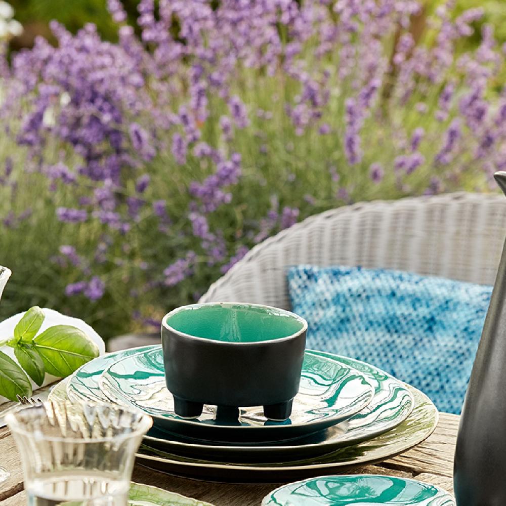 Costa Nova Footed Soup / Cereal Bowl Riviera