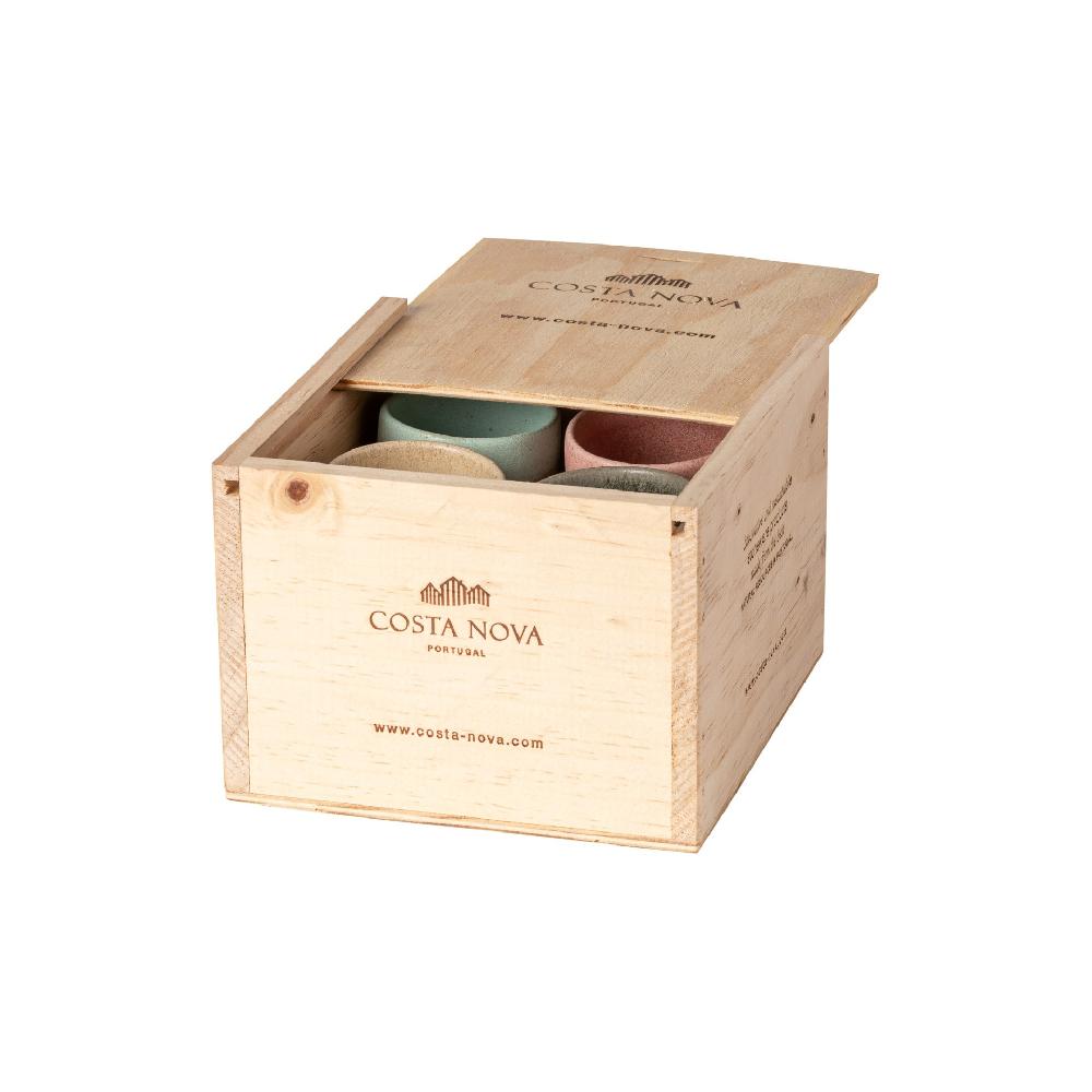 Costa Nova Gift Box 8 Espresso Cups Arenito