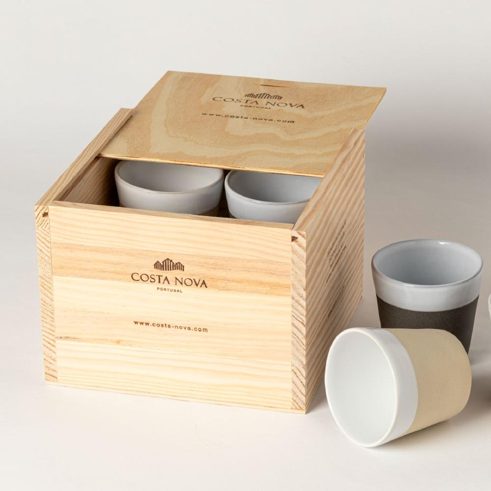 costa nova Gift Box 8 Lungo Cups Grespresso Nature