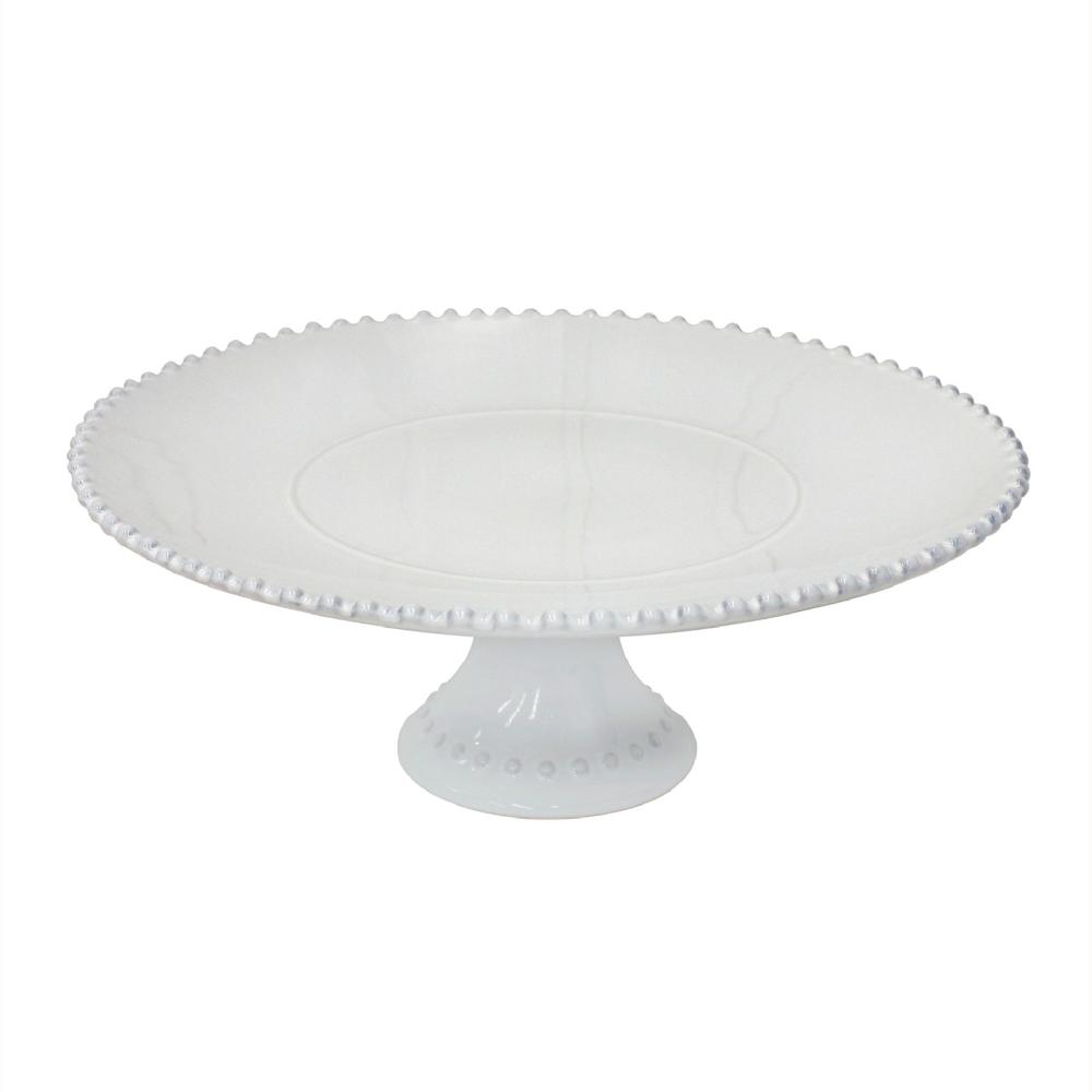 costa nova Large Footed Plate Pearl