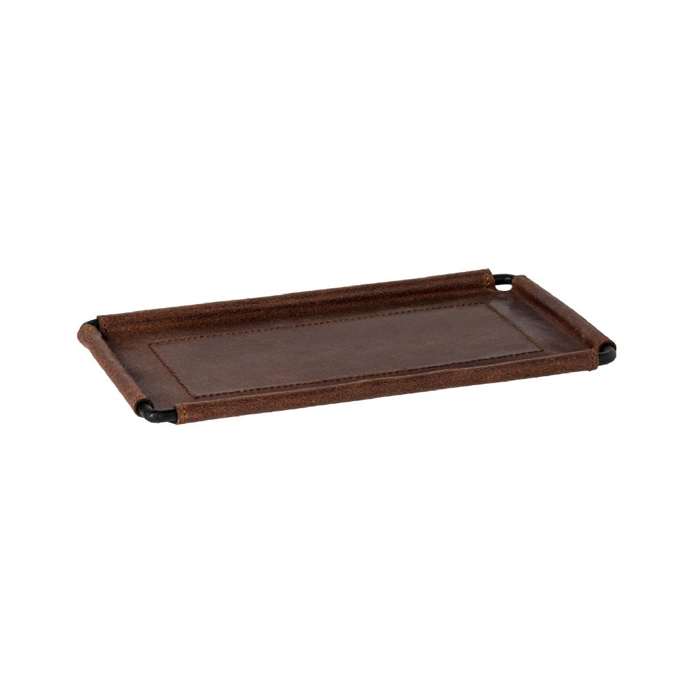 costa nova Leather Rectangular Tray Leather