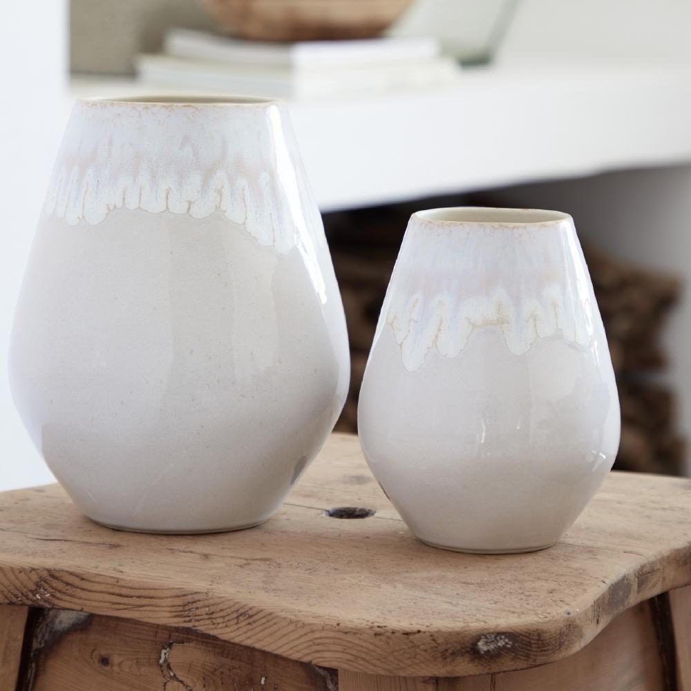 Costa Nova Oval Vase Brisa