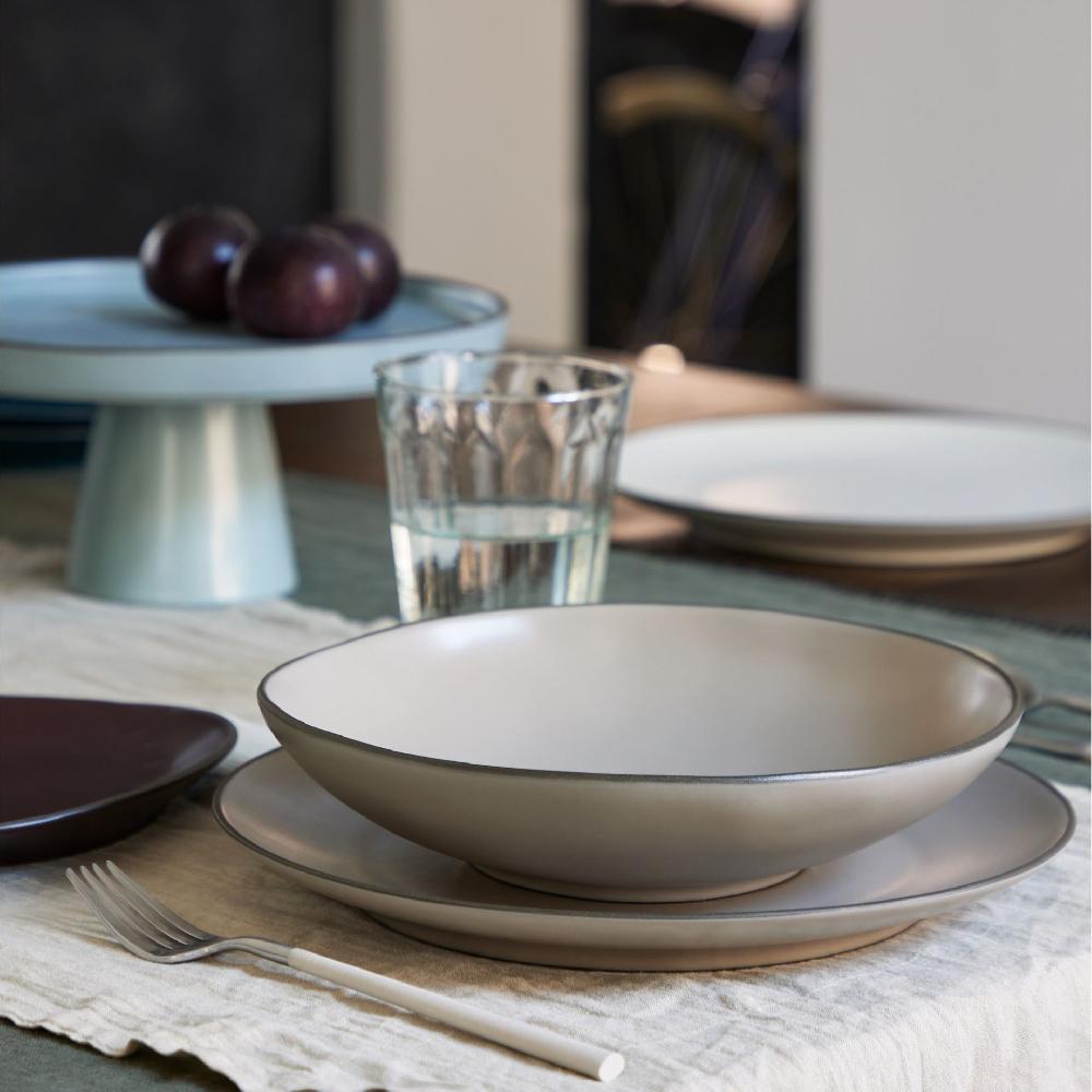 costa nova Pasta Bowl Stacked Organic