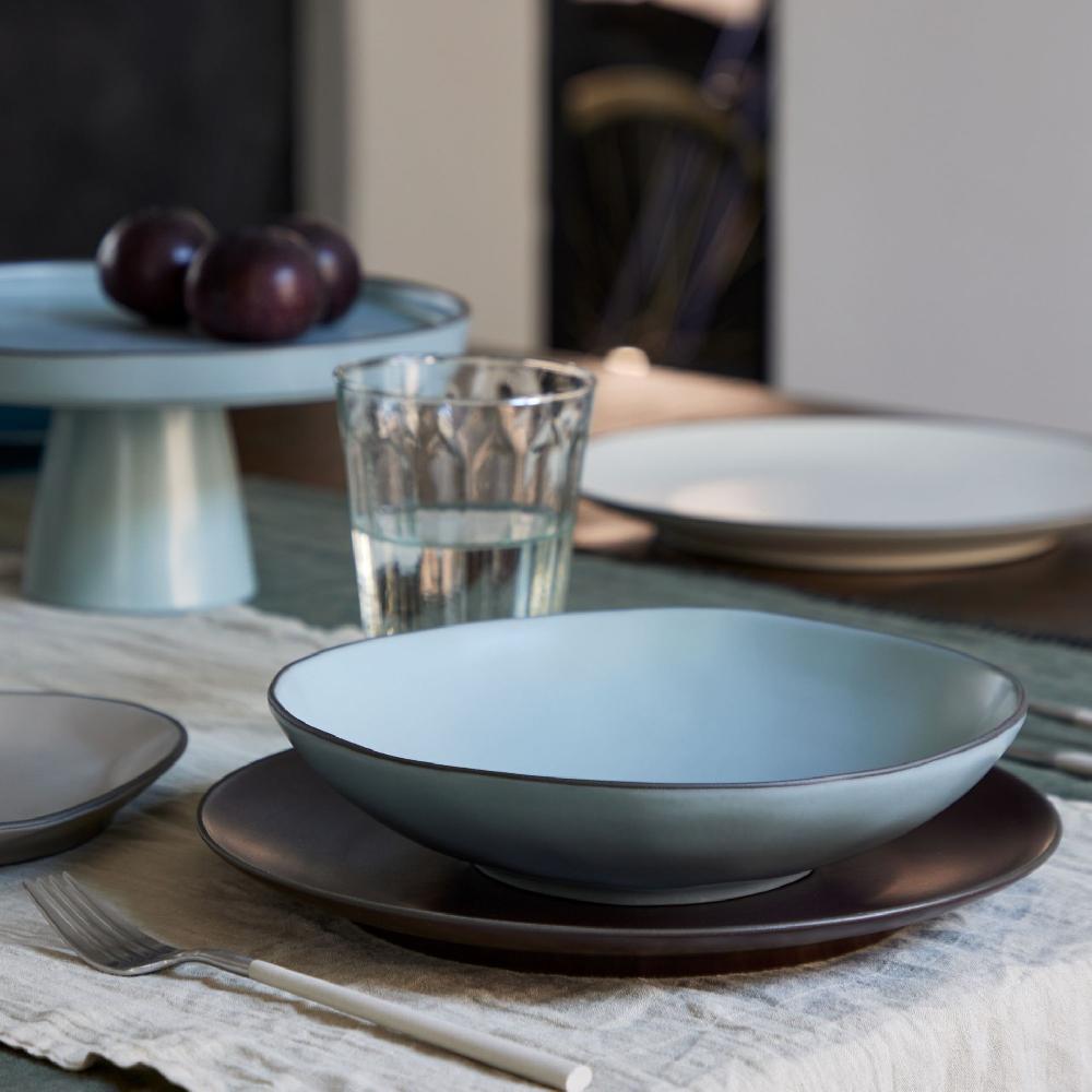 costa nova Pasta Bowl Stacked Organic