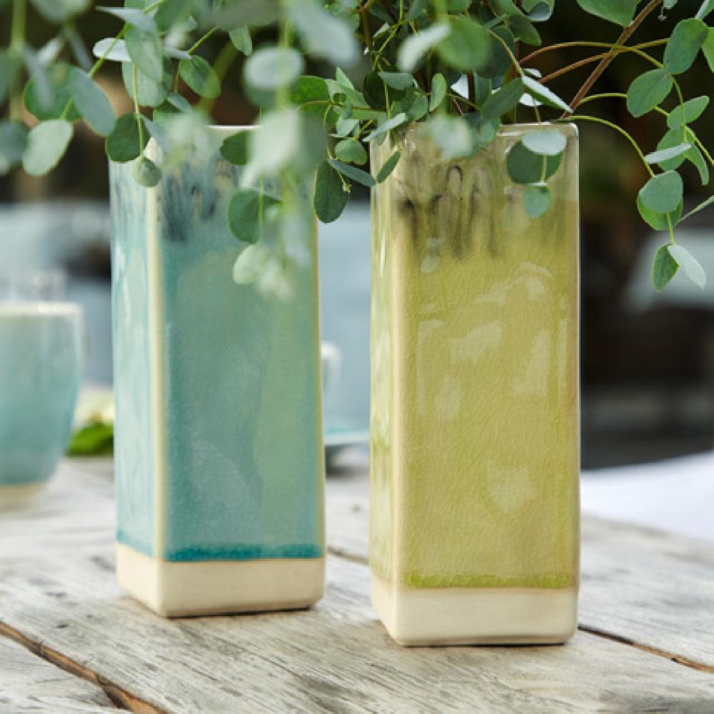 Costa Nova Rectangular Vase Madeira