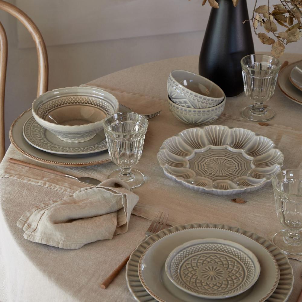 Costa Nova Salad Plate Cristal