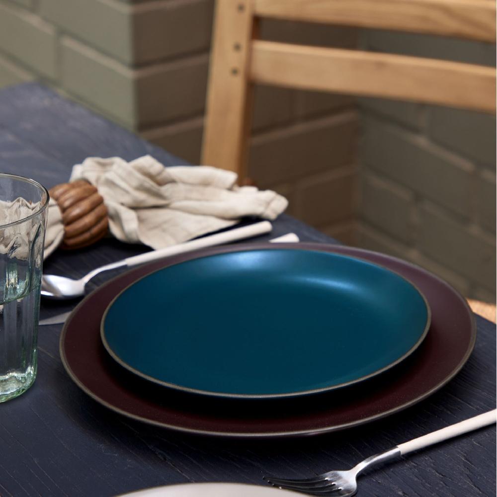 Costa Nova Salad Plate Stacked Organic