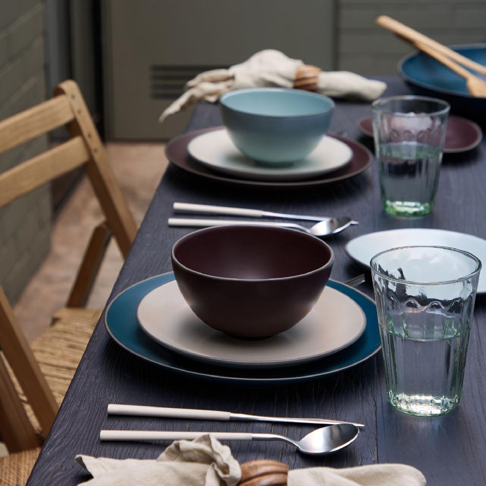 Costa Nova Salad Plate Stacked Organic