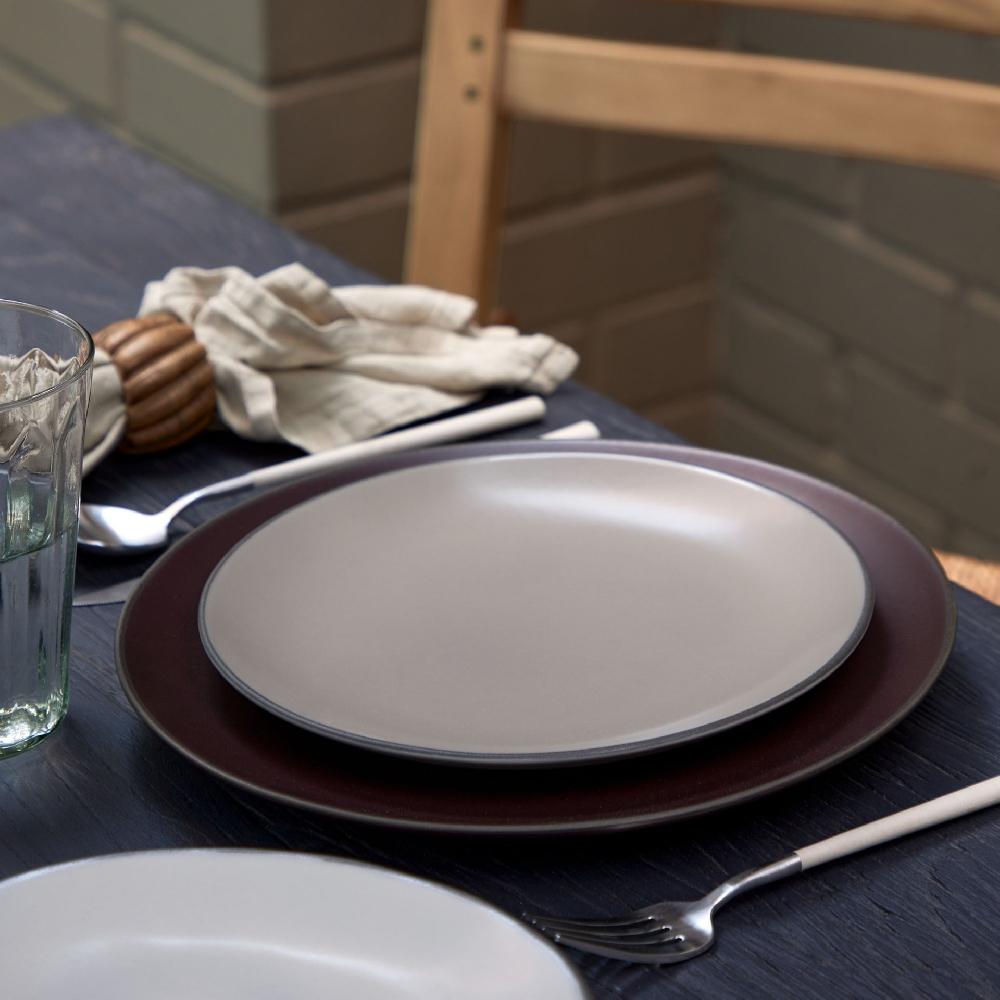 costa nova Salad Plate Stacked Organic