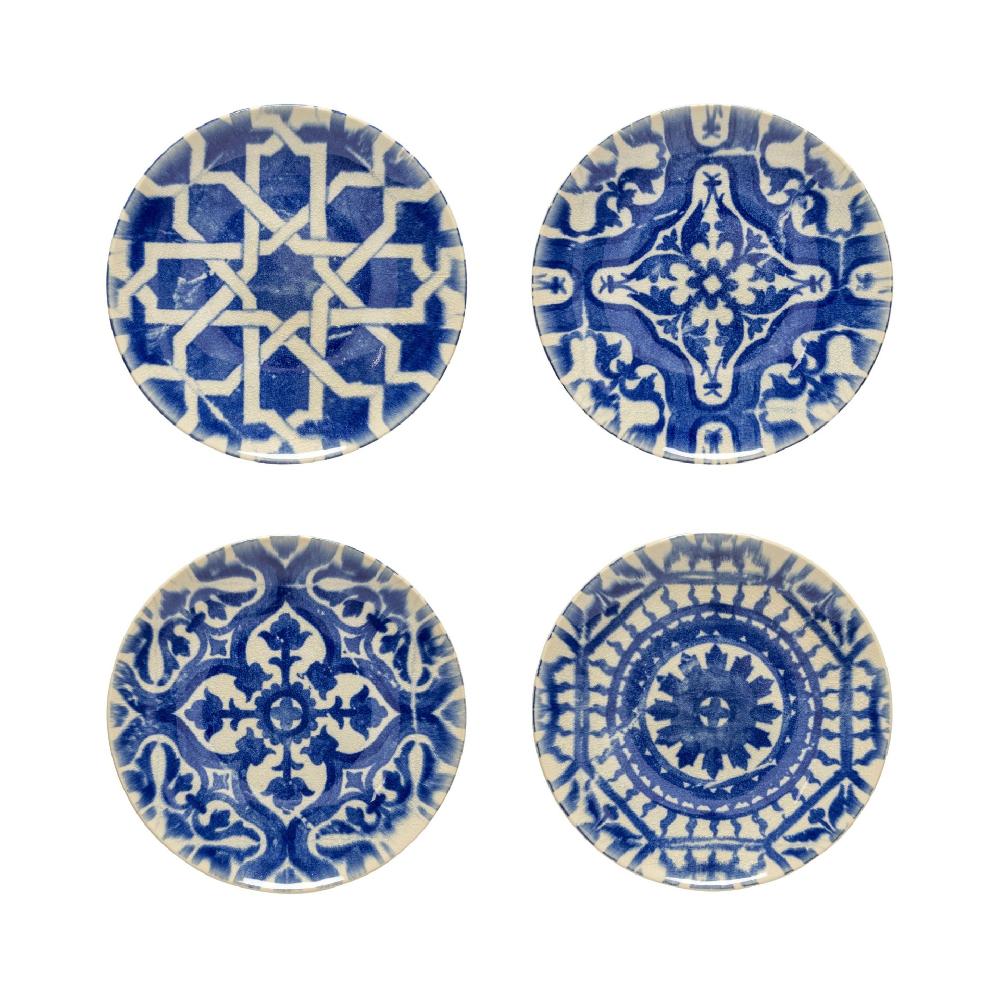 costa nova Set 4 Appetizer Plates Algarve - Elements
