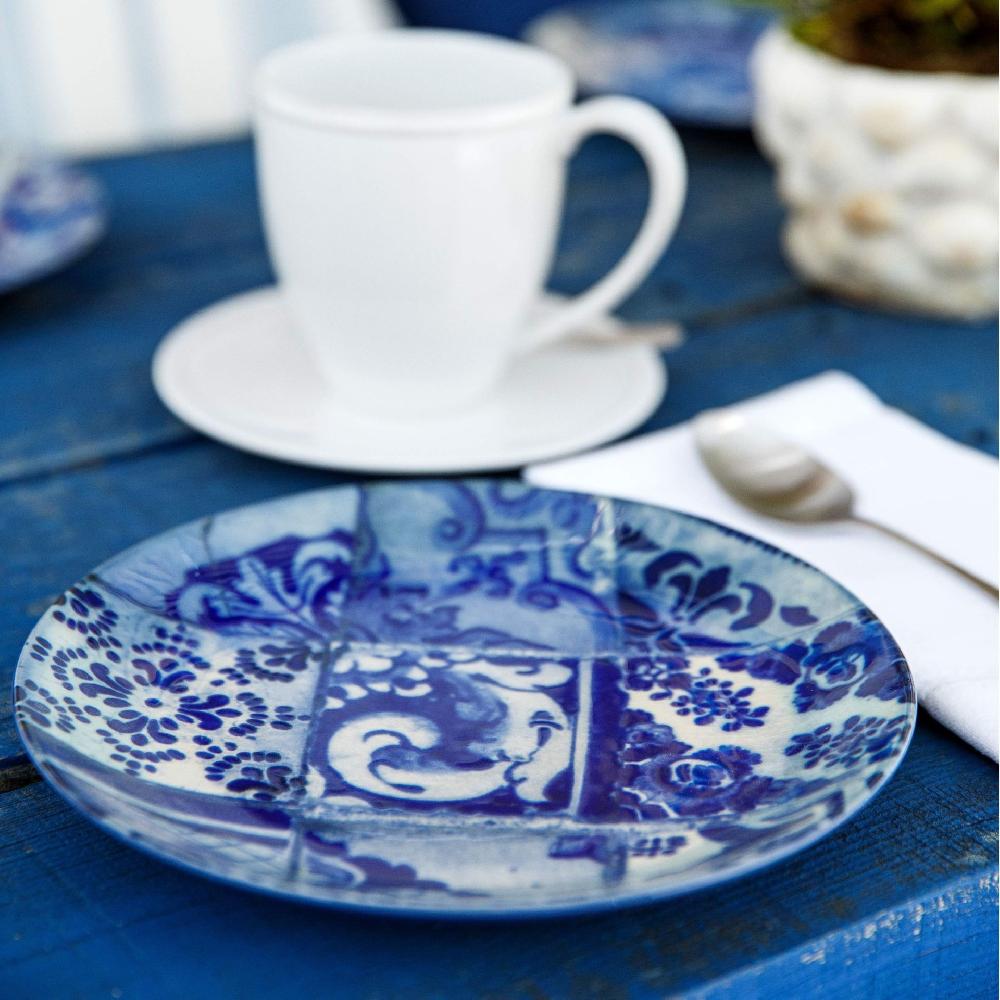 costa nova Set 4 Bread Plates Lisboa