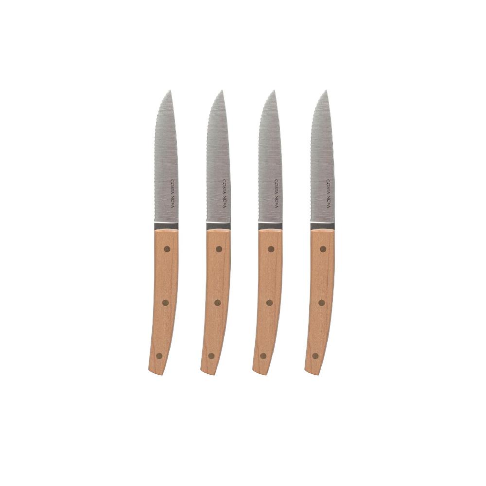 costa nova Set 4 Maple Steak Knives Steak Knives
