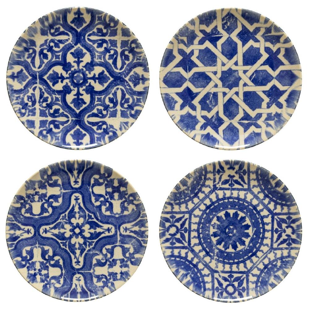 costa nova Set 4 Salad Plates Algarve - Elements