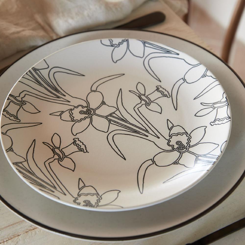 Costa Nova Set 4 Salad Plates Flora - Elements