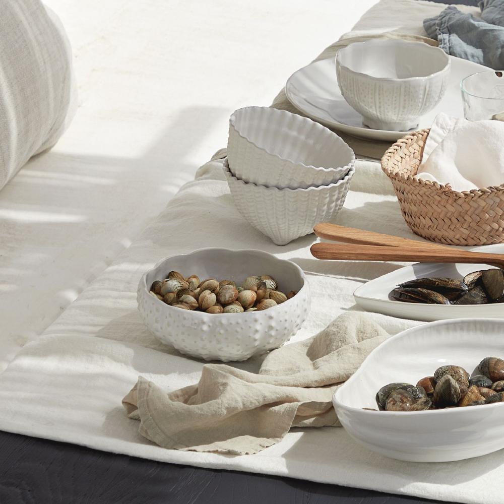 Costa Nova Shell Footed Bowl Aparte