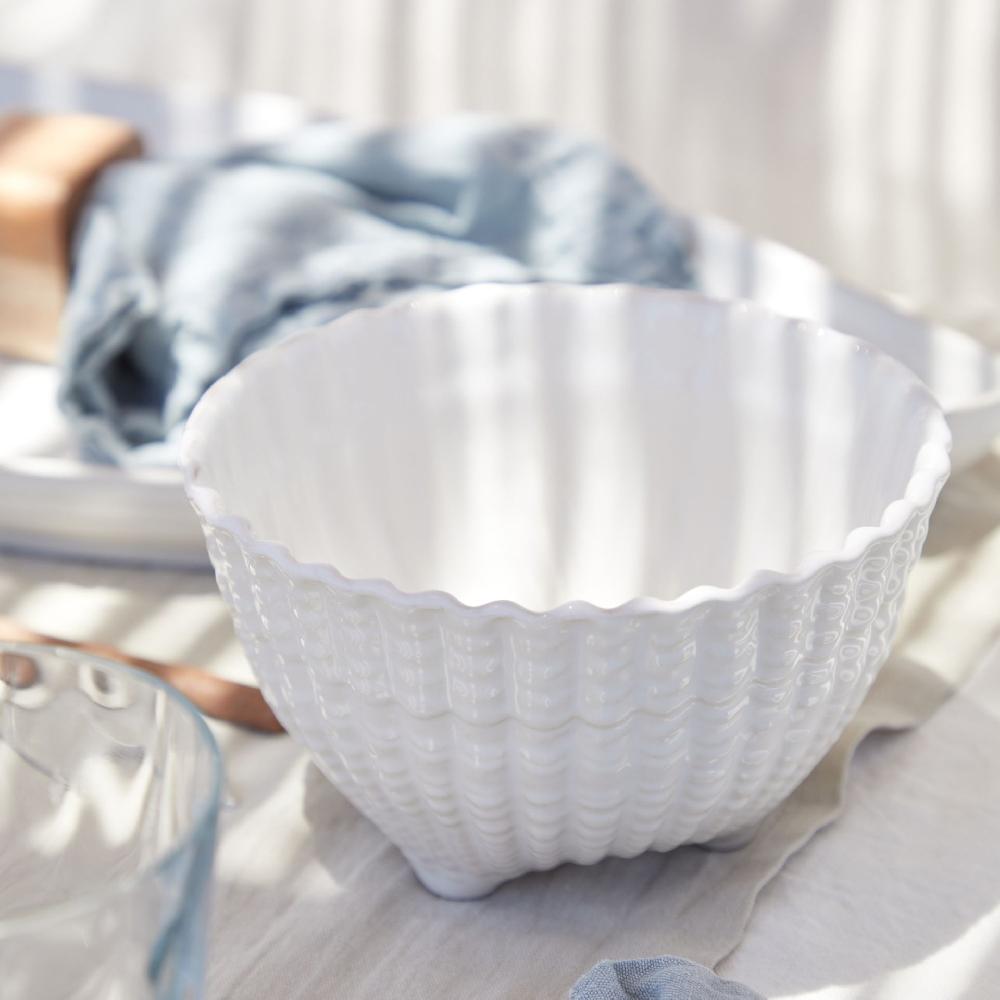 Costa Nova Shell Footed Bowl Aparte