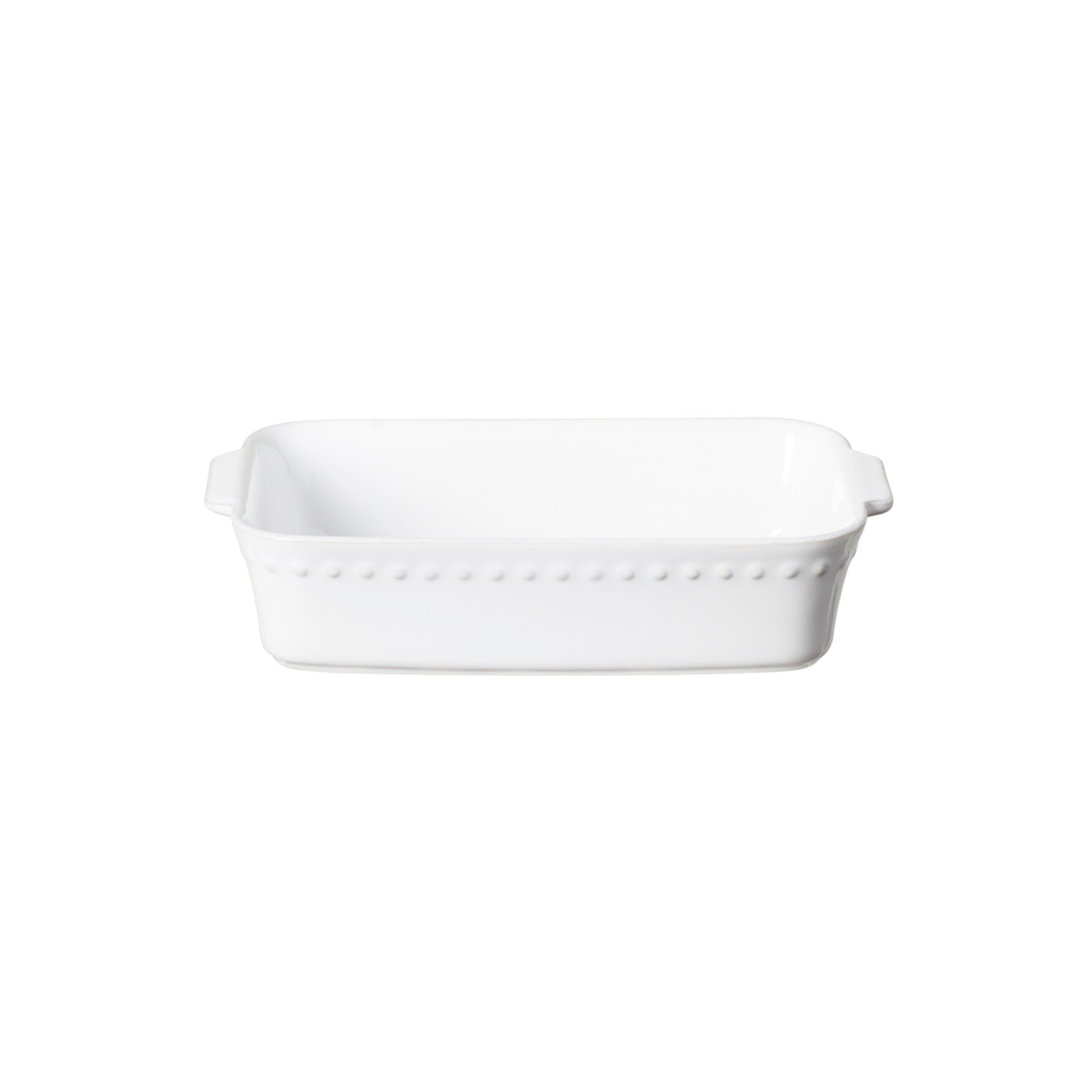 costa nova Small Rectangular Baker Pearl