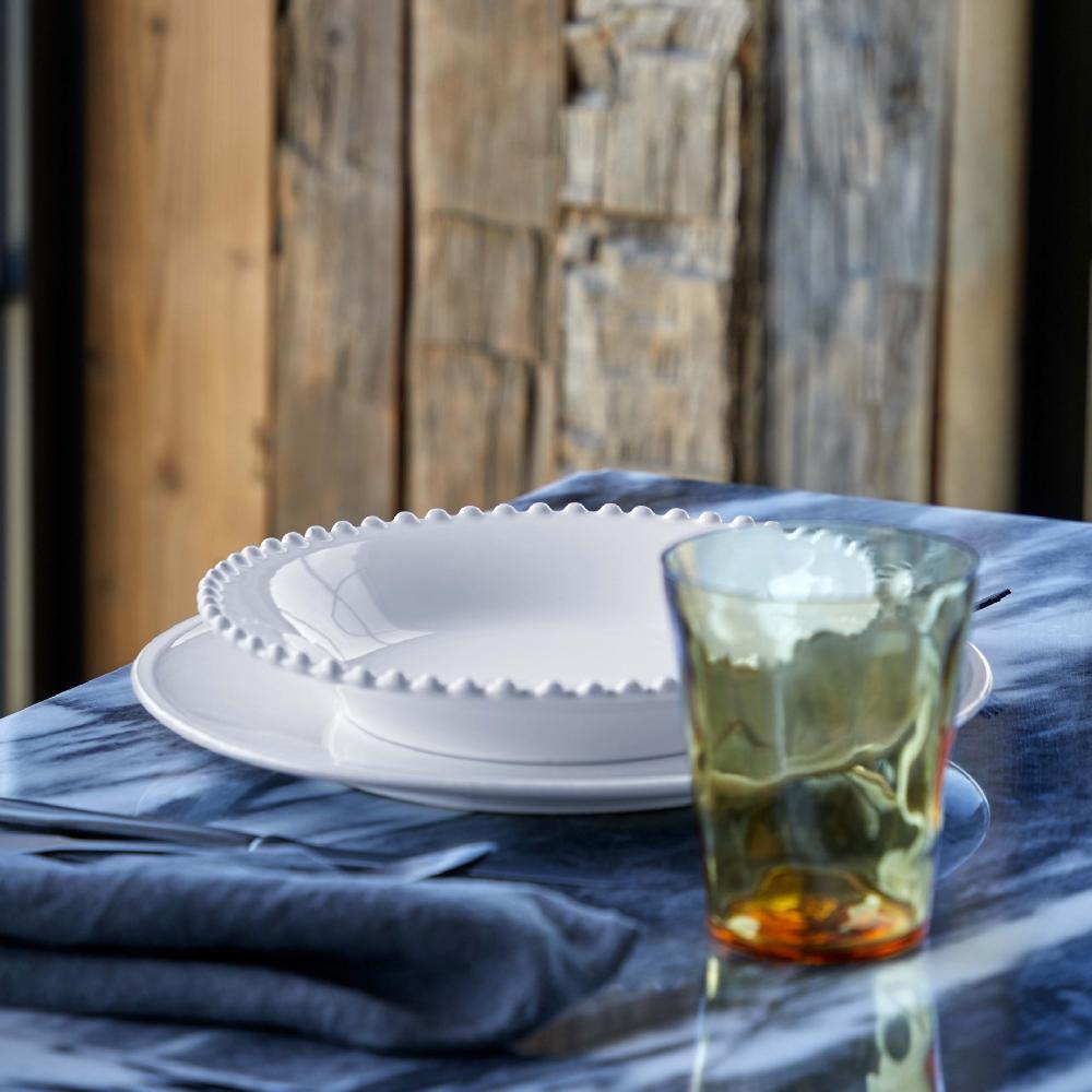 Costa Nova Soup / Pasta Plate Pearl