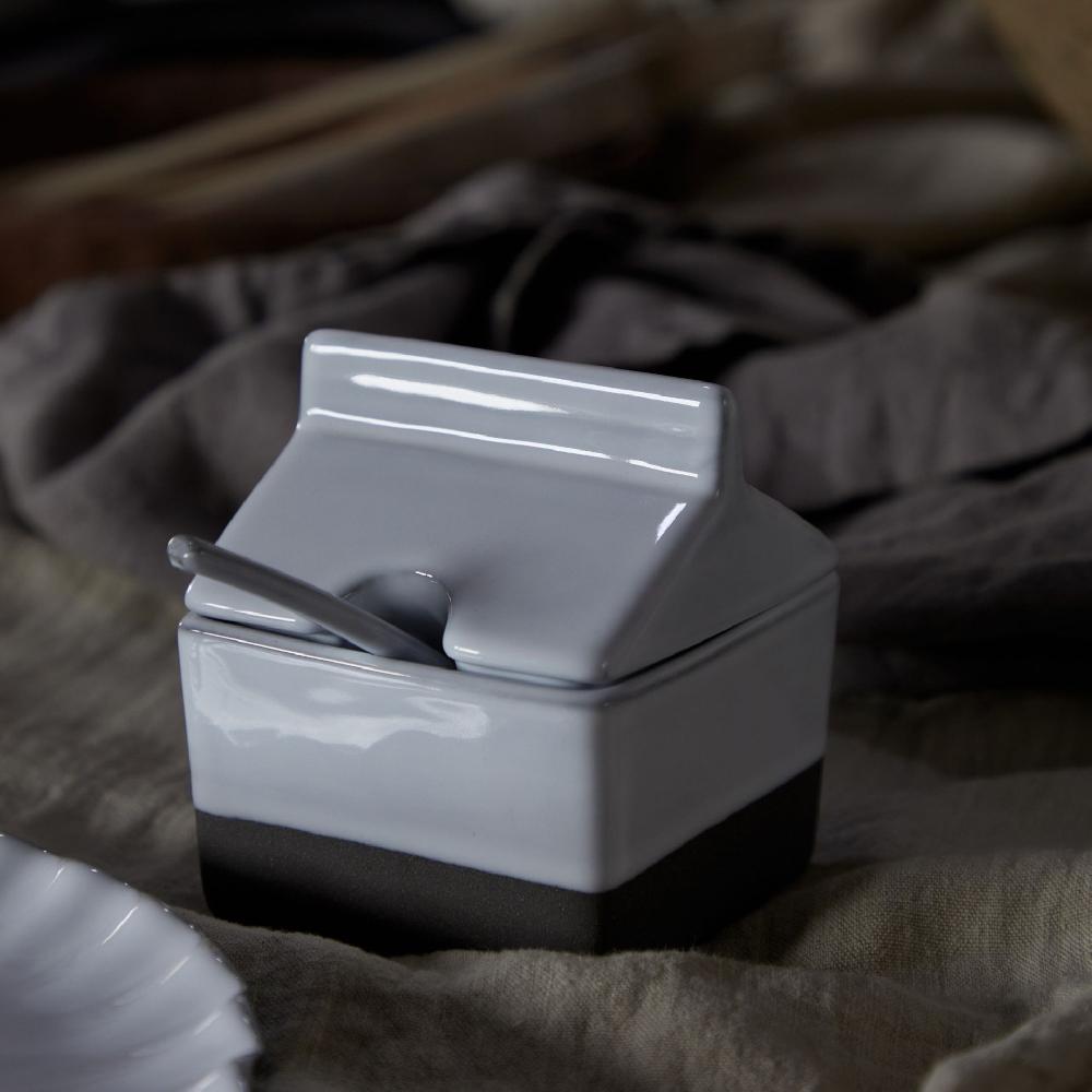 costa nova Sugar Bowl with Spoon Festa